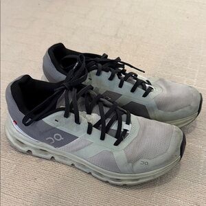 On Running Women’s Mint Green and Gray Athletic Shoes